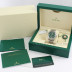Rolex Oyster Perpetual 41 Ref 124300 Steel Green Dial